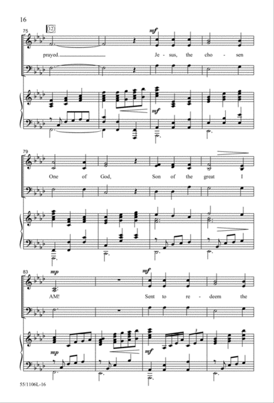 Palms, Passion and Alleluias 3-Part scores gallery preview page 17
