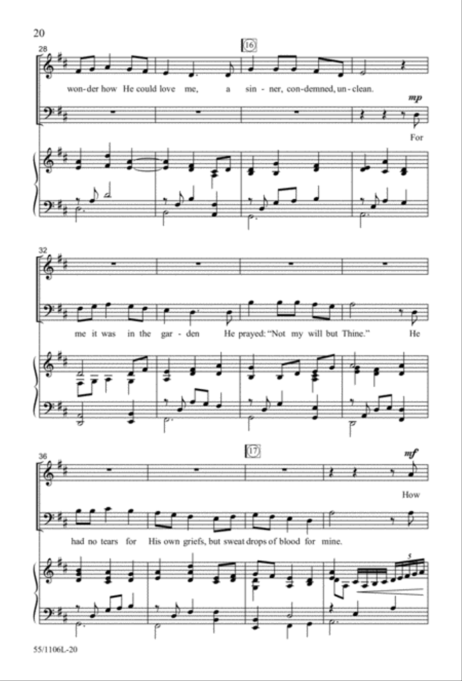 Palms, Passion and Alleluias 3-Part scores gallery preview page 21