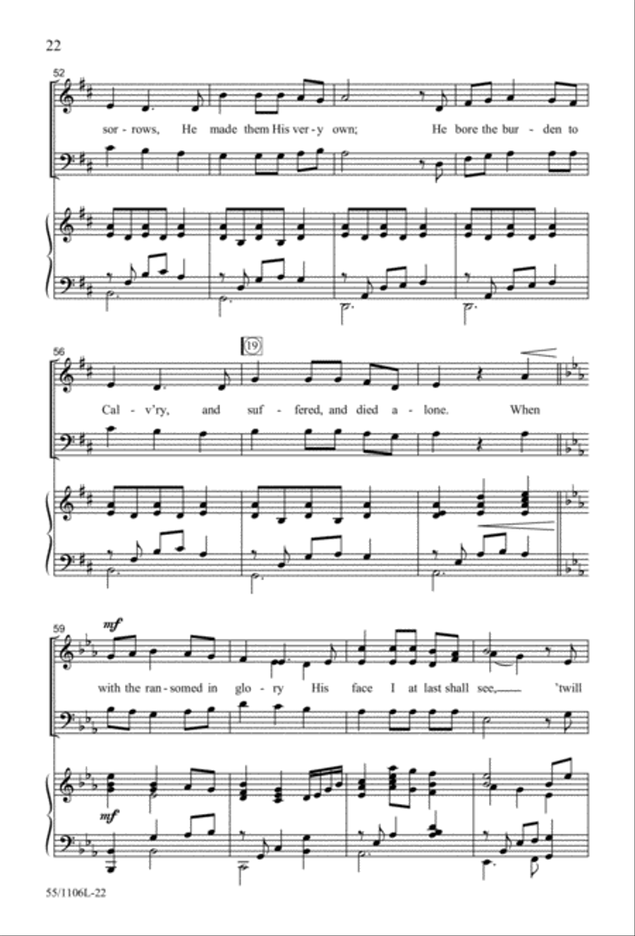 Palms, Passion and Alleluias 3-Part scores gallery preview page 23