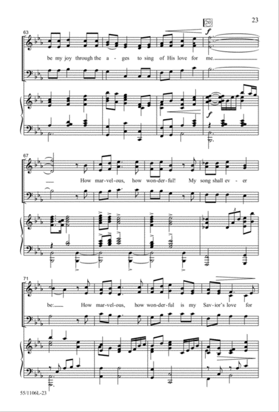 Palms, Passion and Alleluias 3-Part scores gallery preview page 24