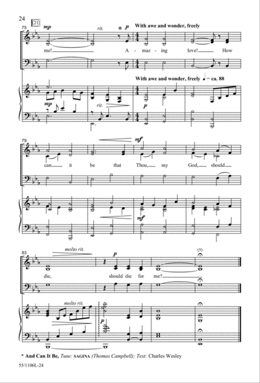 Palms, Passion and Alleluias 3-Part scores gallery preview page 25