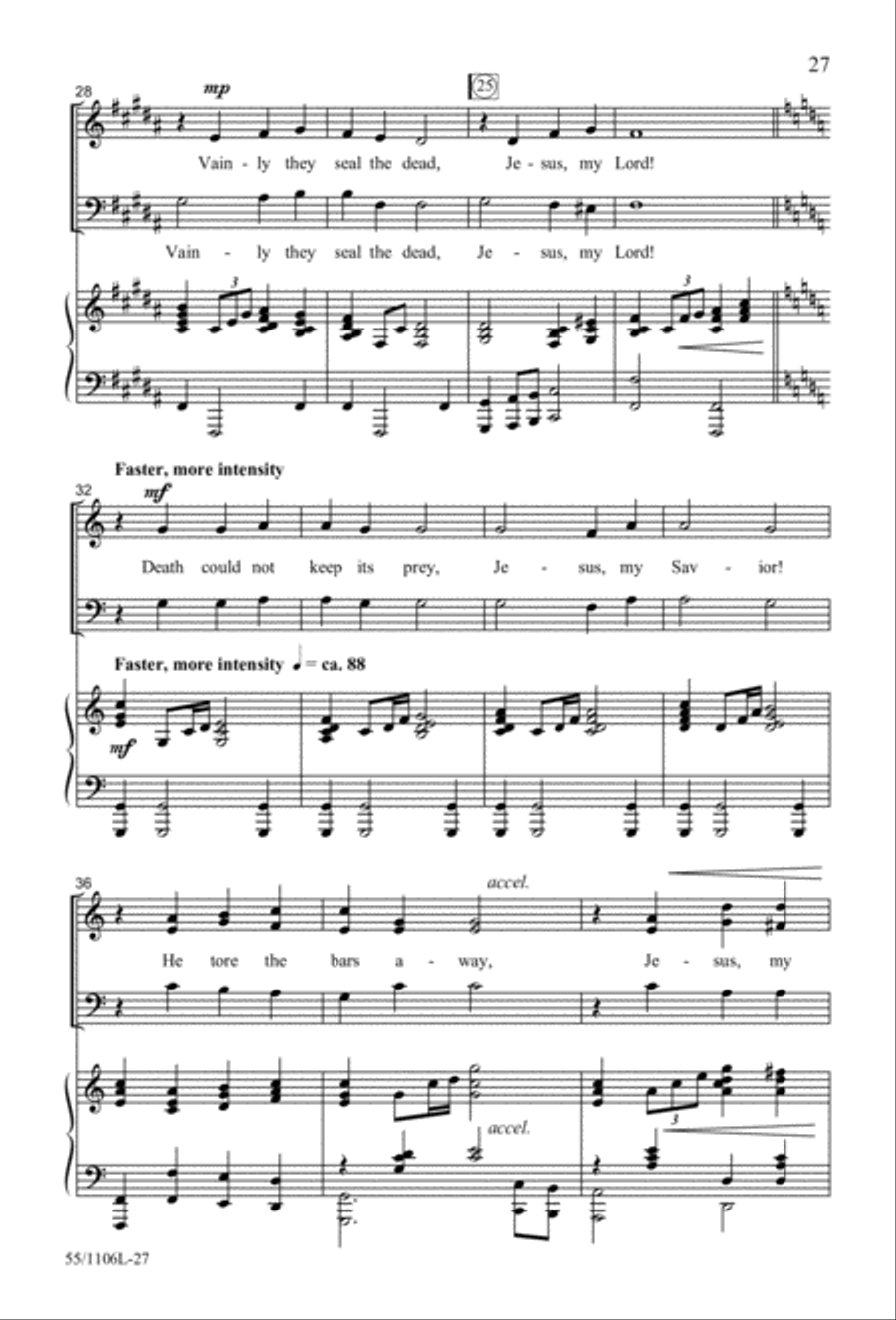 Palms, Passion and Alleluias 3-Part scores gallery preview page 28