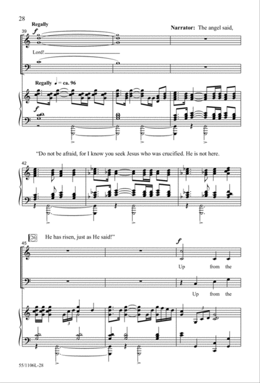 Palms, Passion and Alleluias 3-Part scores gallery preview page 29