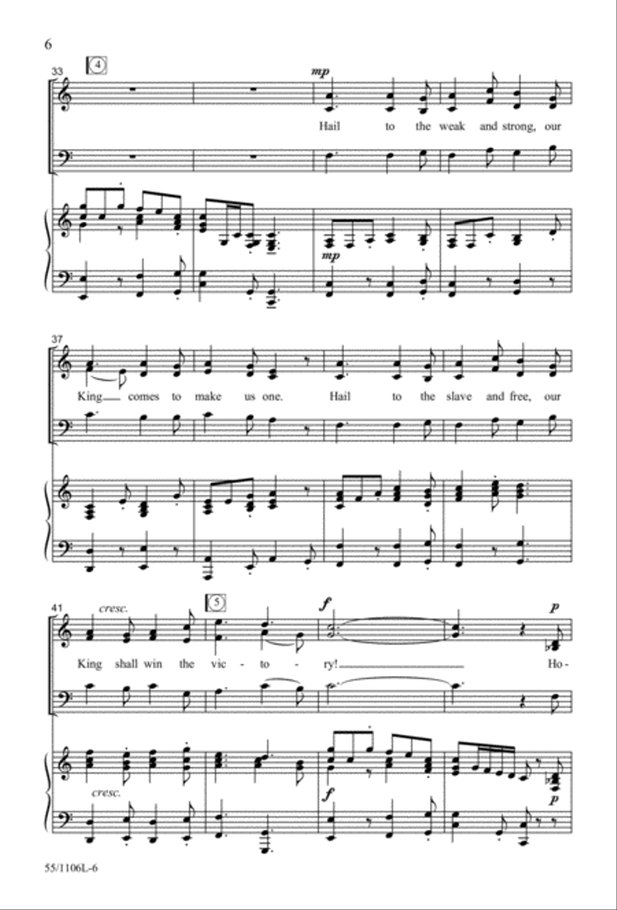Palms, Passion and Alleluias 3-Part scores gallery preview page 7