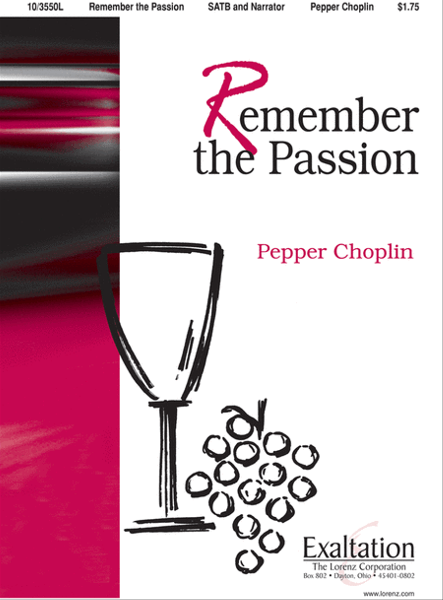 Remember the Passion 4-Part scores gallery preview page 1