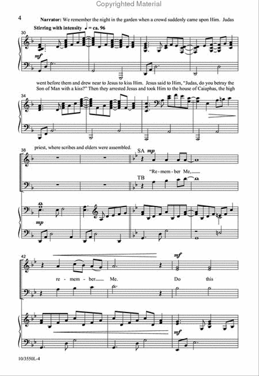 Remember the Passion 4-Part scores gallery preview page 4