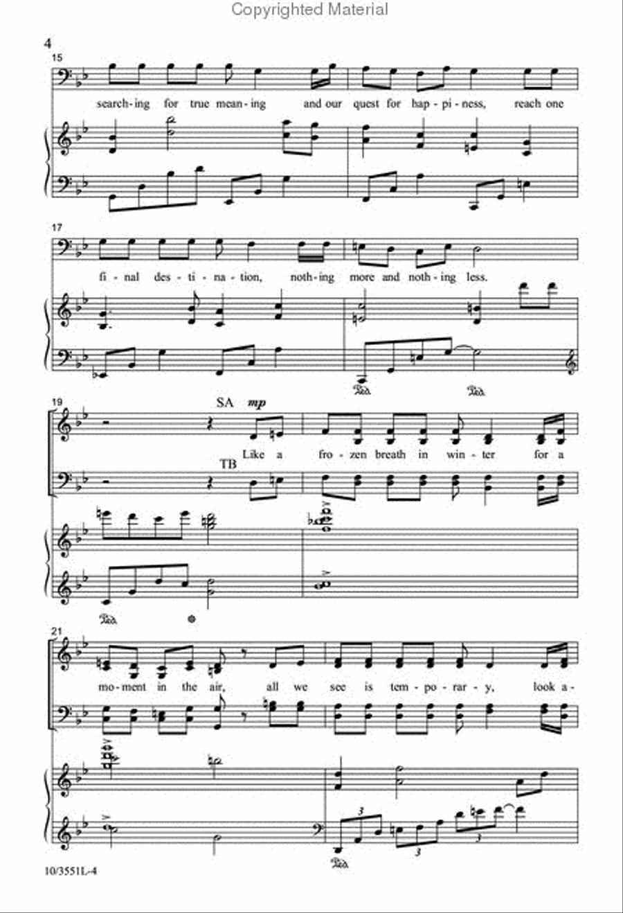 For a Moment For a Moment 4-Part scores gallery preview page 4