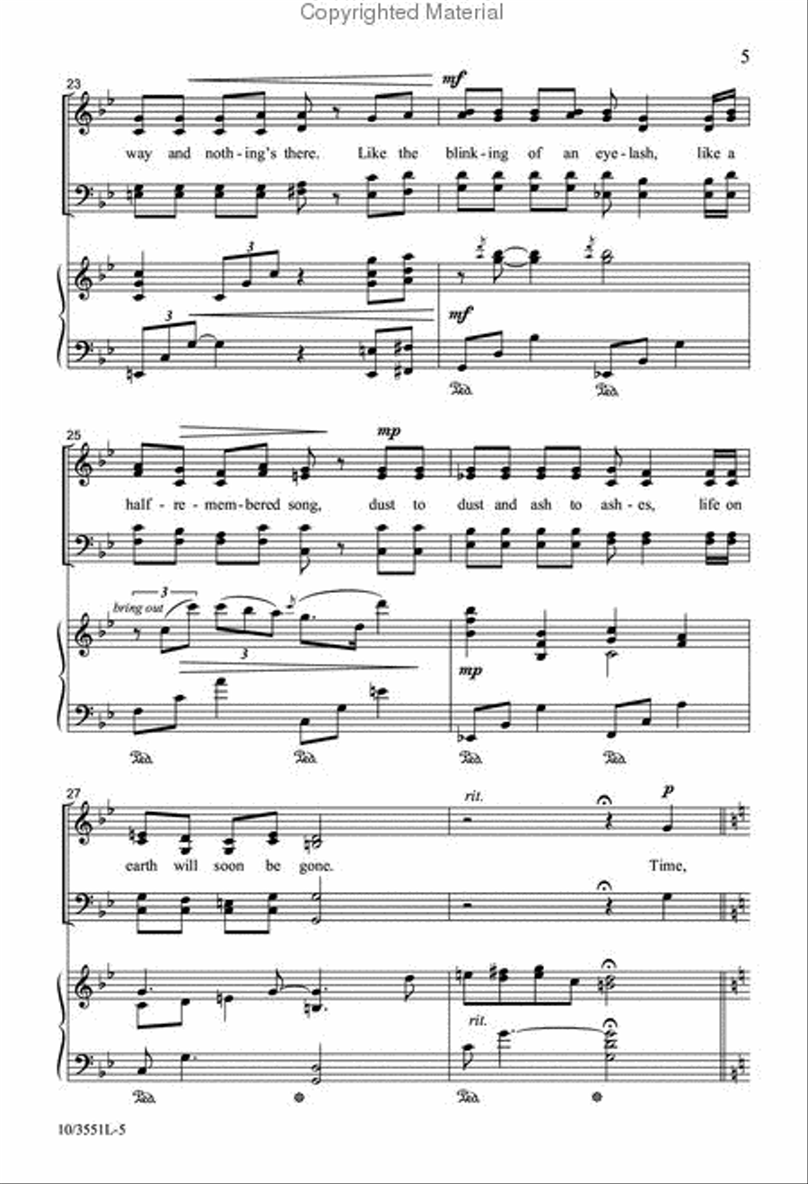 For a Moment For a Moment 4-Part scores gallery preview page 5