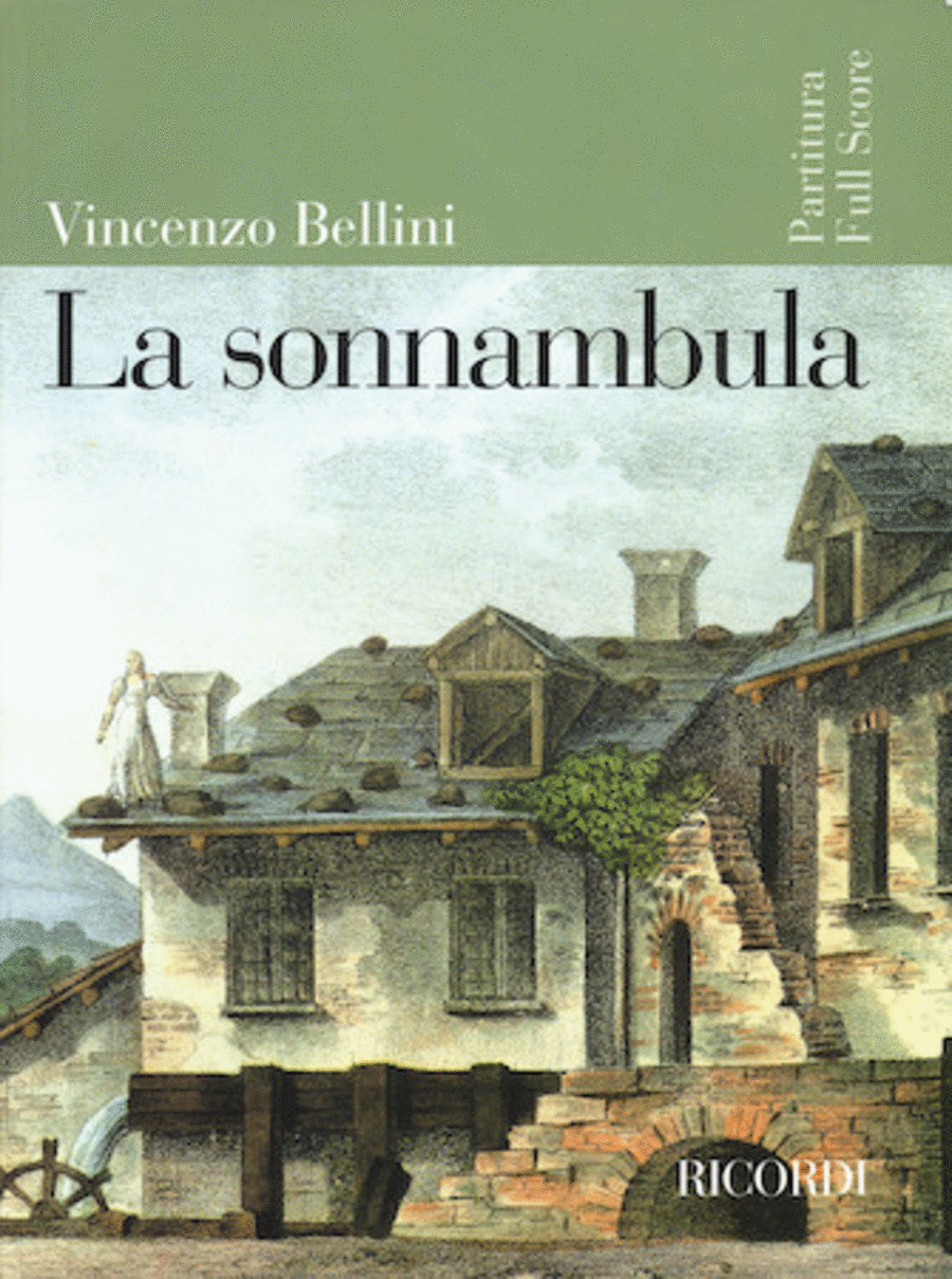 La sonnambula La sonnambula Orchestra scores gallery preview page 1
