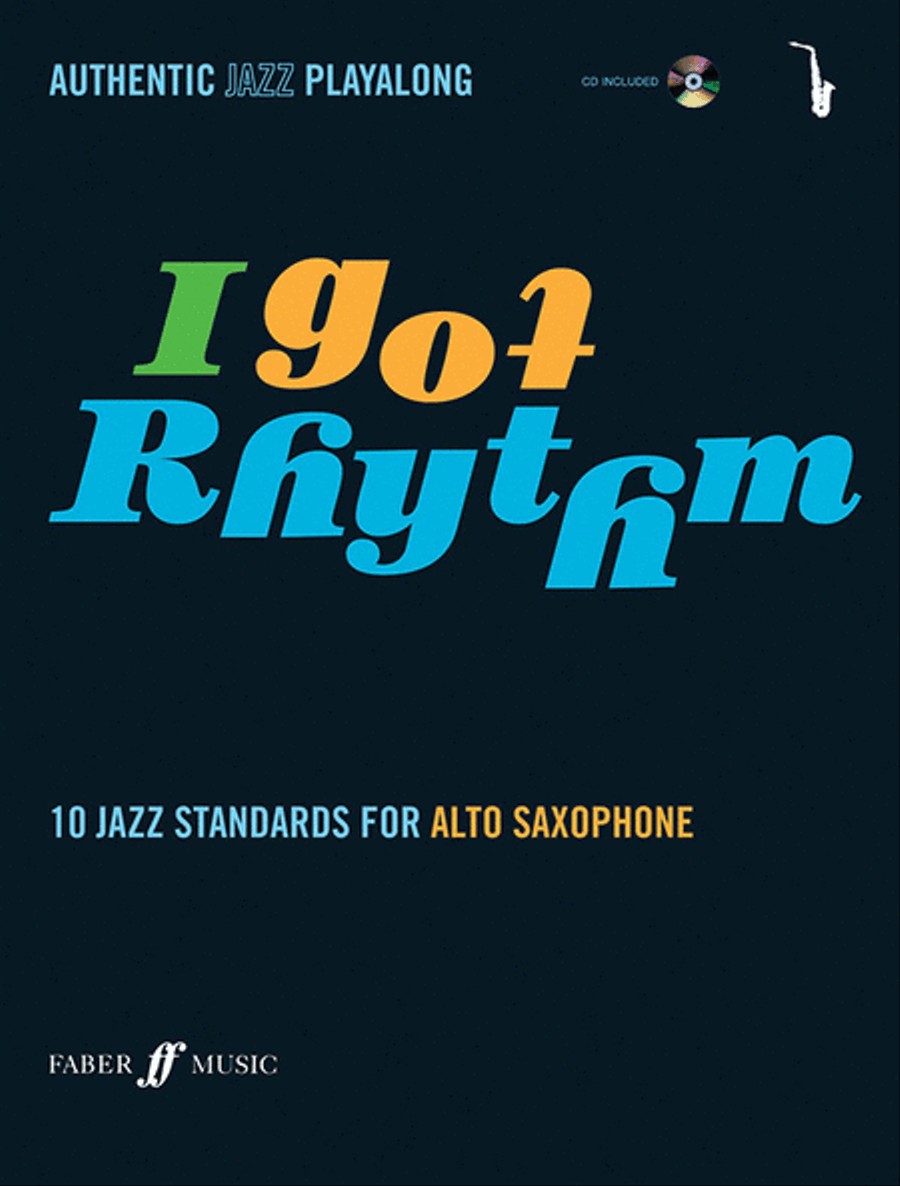 Hampton A /I Got Rhythm/Book & CD/Asax Alto Saxophone scores gallery preview page 1