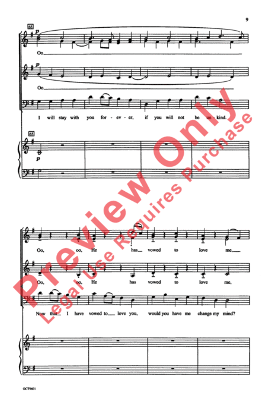 O No, John! O No, John! Choir scores gallery preview page 8