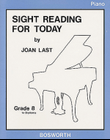 Sight Reading For Today: Piano Grade 8 To Diploma