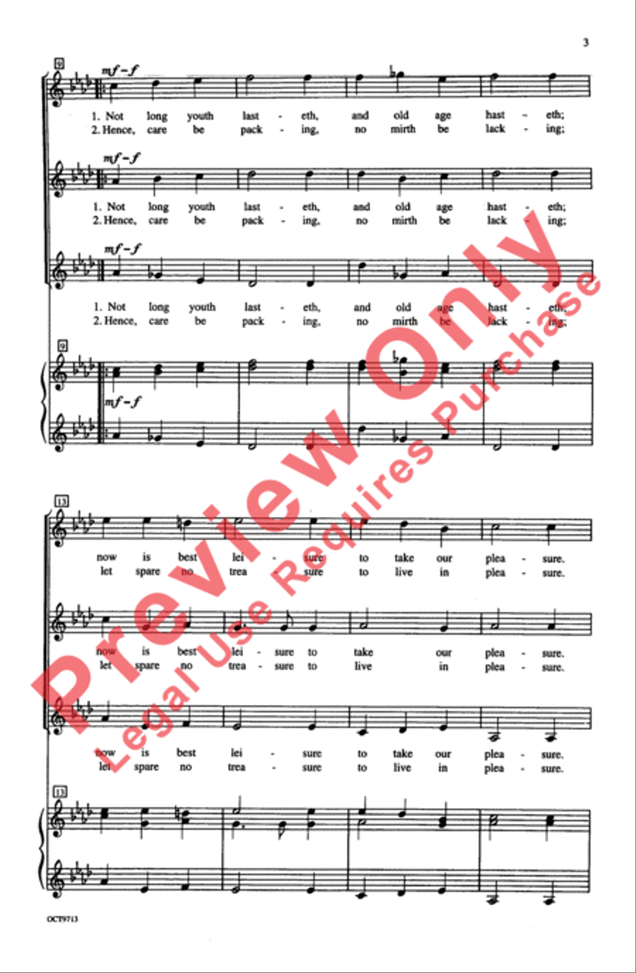 Sing We and Chant It Sing We and Chant It Women's Choir scores gallery preview page 3