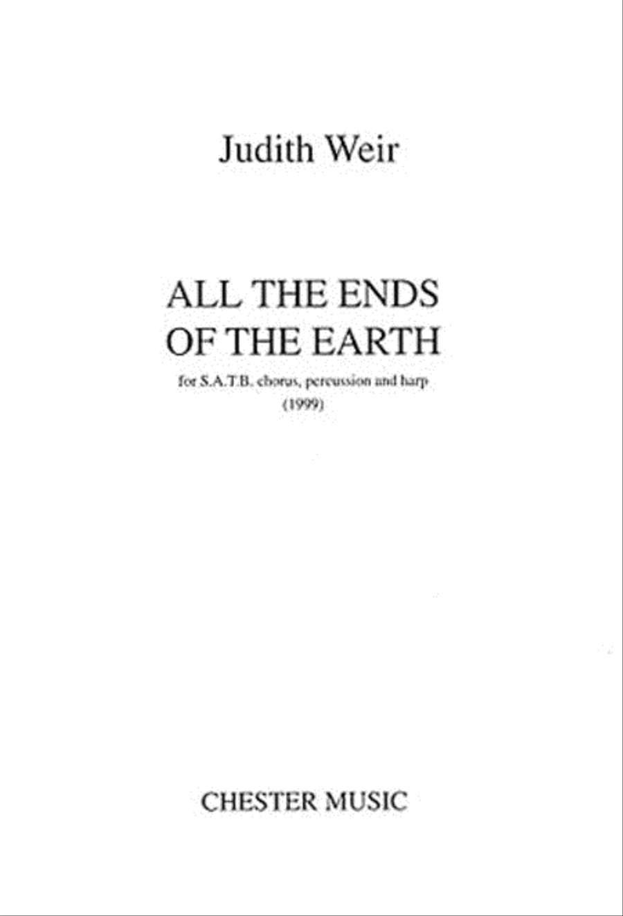 All the Ends of the Earth 4-Part scores gallery preview page 1