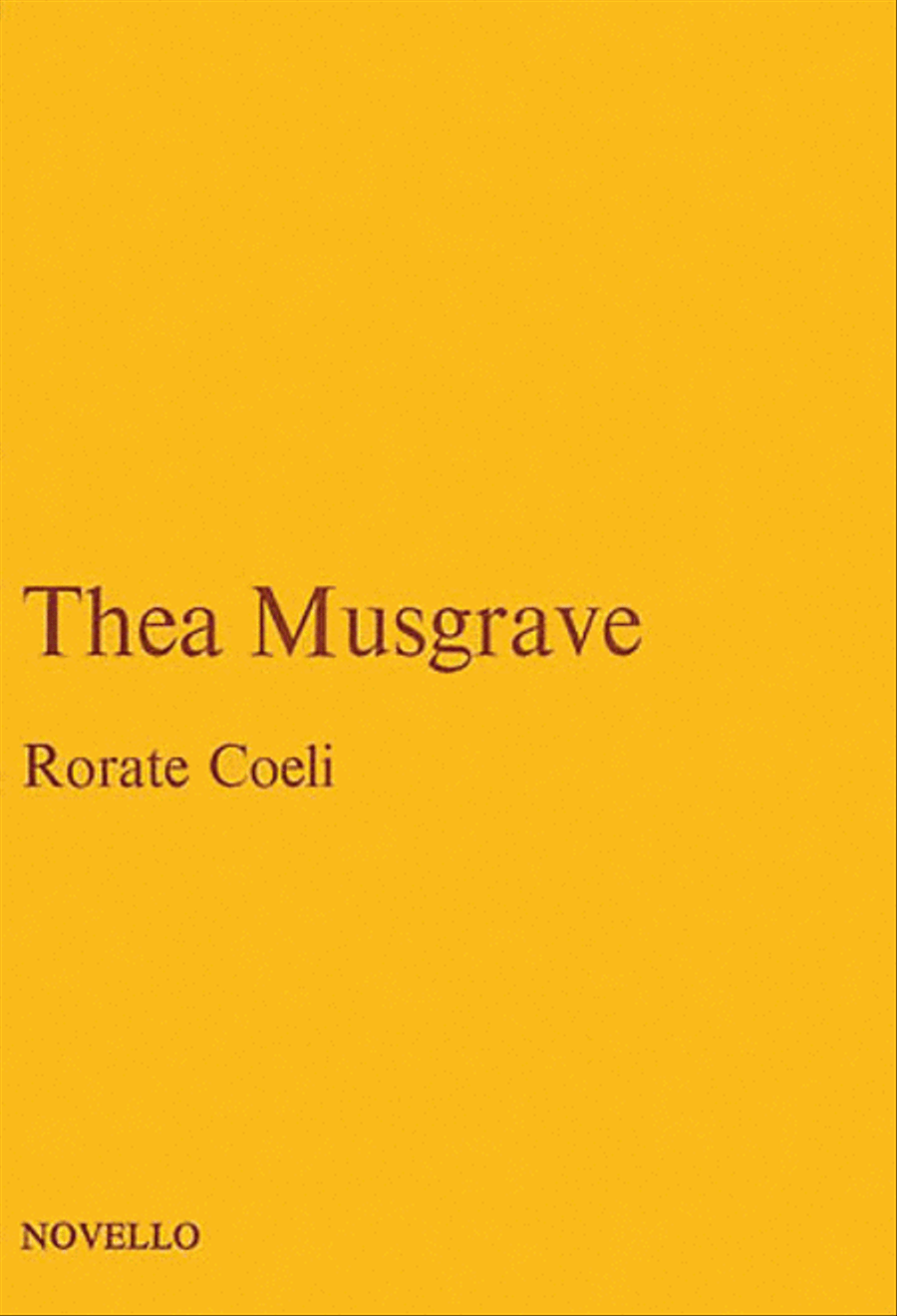 Rorate Coeli Rorate Coeli 4-Part scores gallery preview page 1