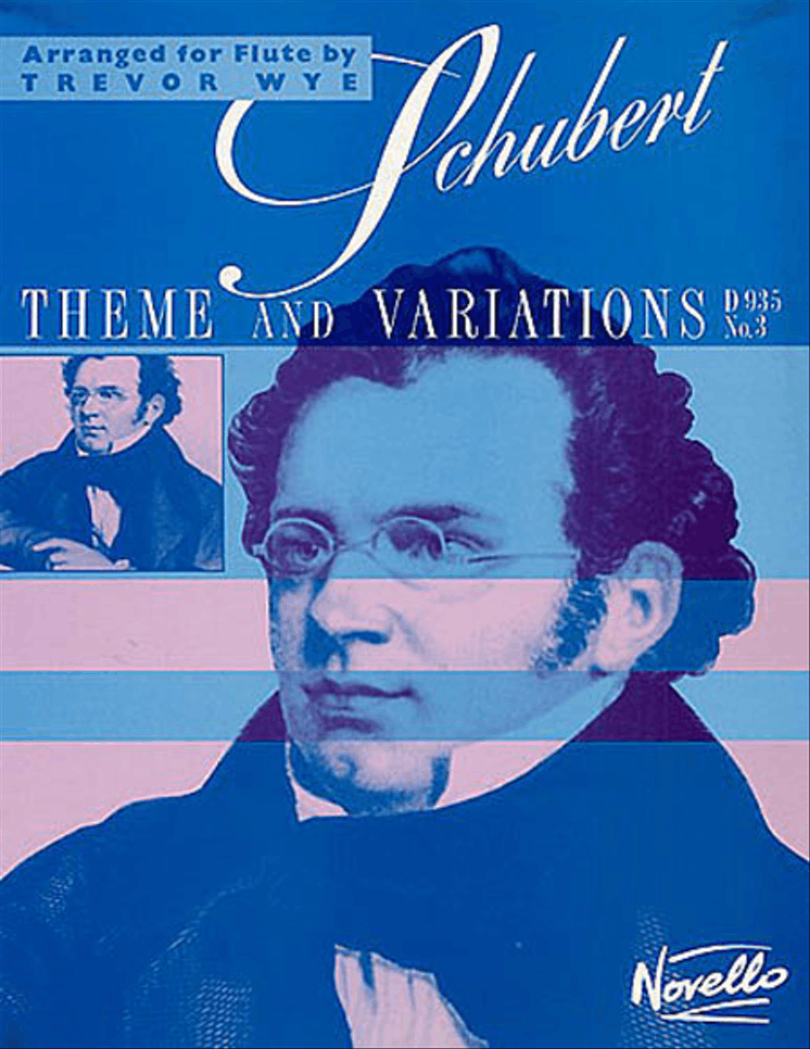 Franz Schubert: Theme And Variations D.935 No.3 (Flute/Piano) Flute Solo scores gallery preview page 1