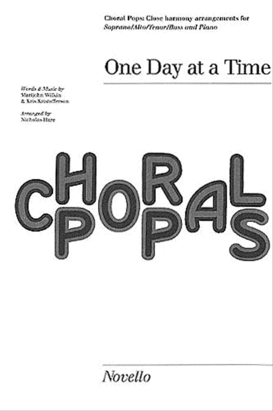 One Day at a Time One Day at a Time 4-Part scores gallery preview page 1