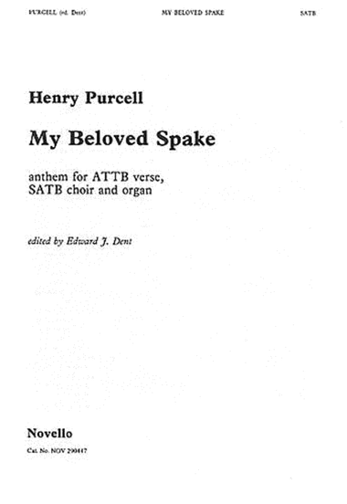 My Beloved Spake