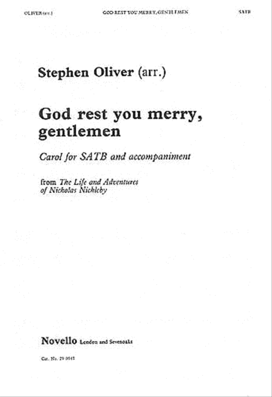 God Rest You Merry, Gentlemen 4-Part scores gallery preview page 1