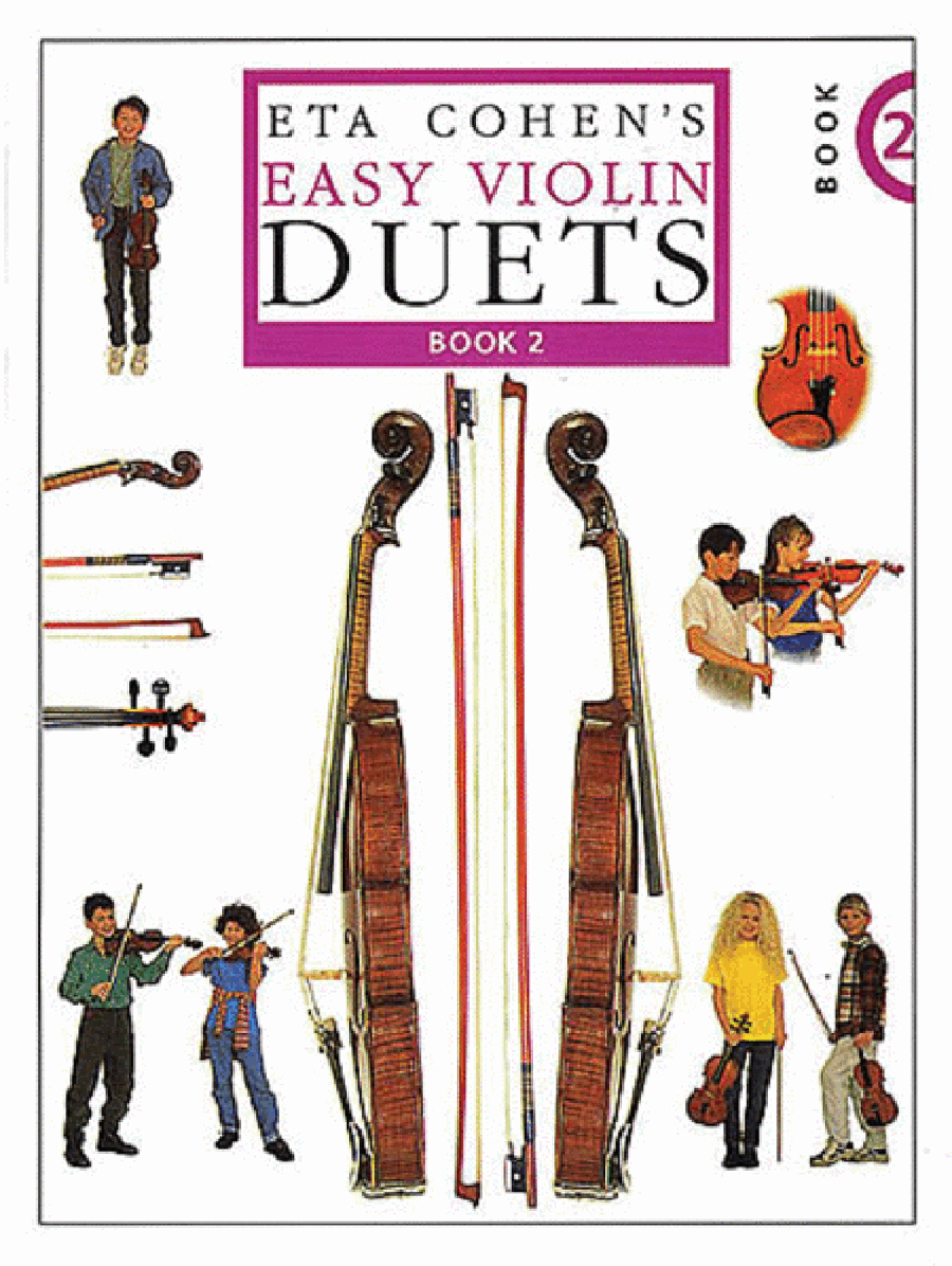 Eta Cohen's Easy Violin Duets – Book 2 by Eta Cohen String Duet - Sheet Music