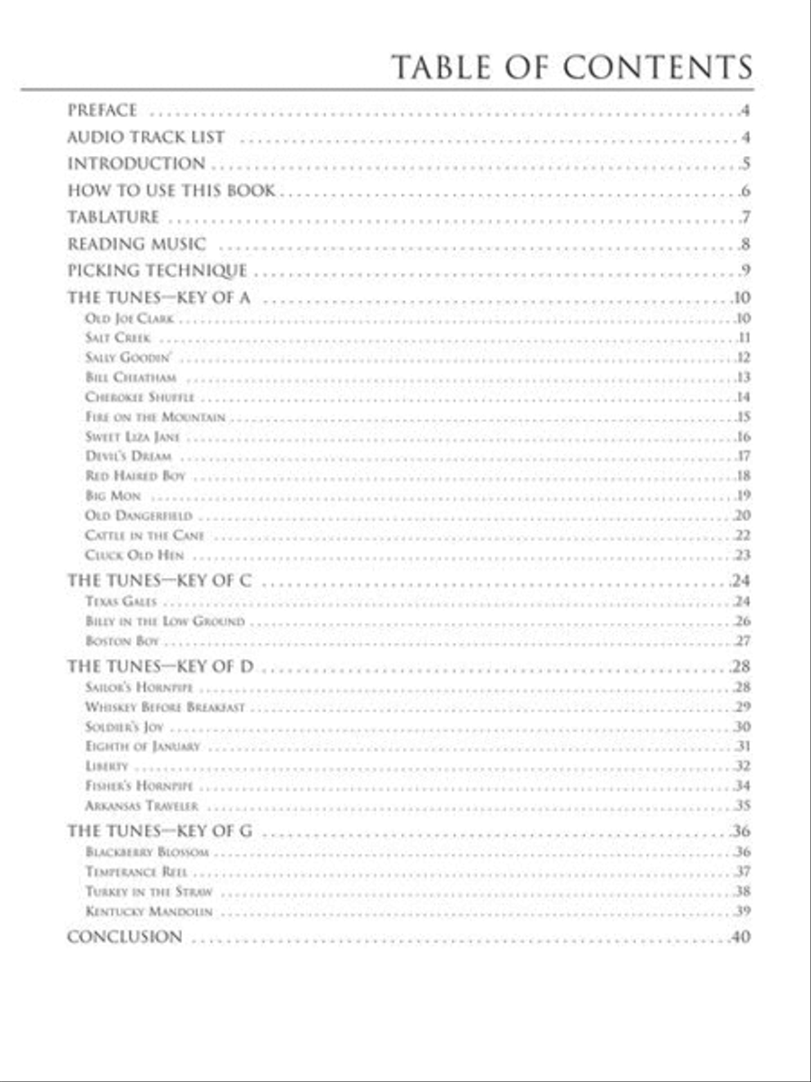 Fiddle Tunes for Flatpickers – Mandolin Acoustic Guitar scores gallery preview page 4