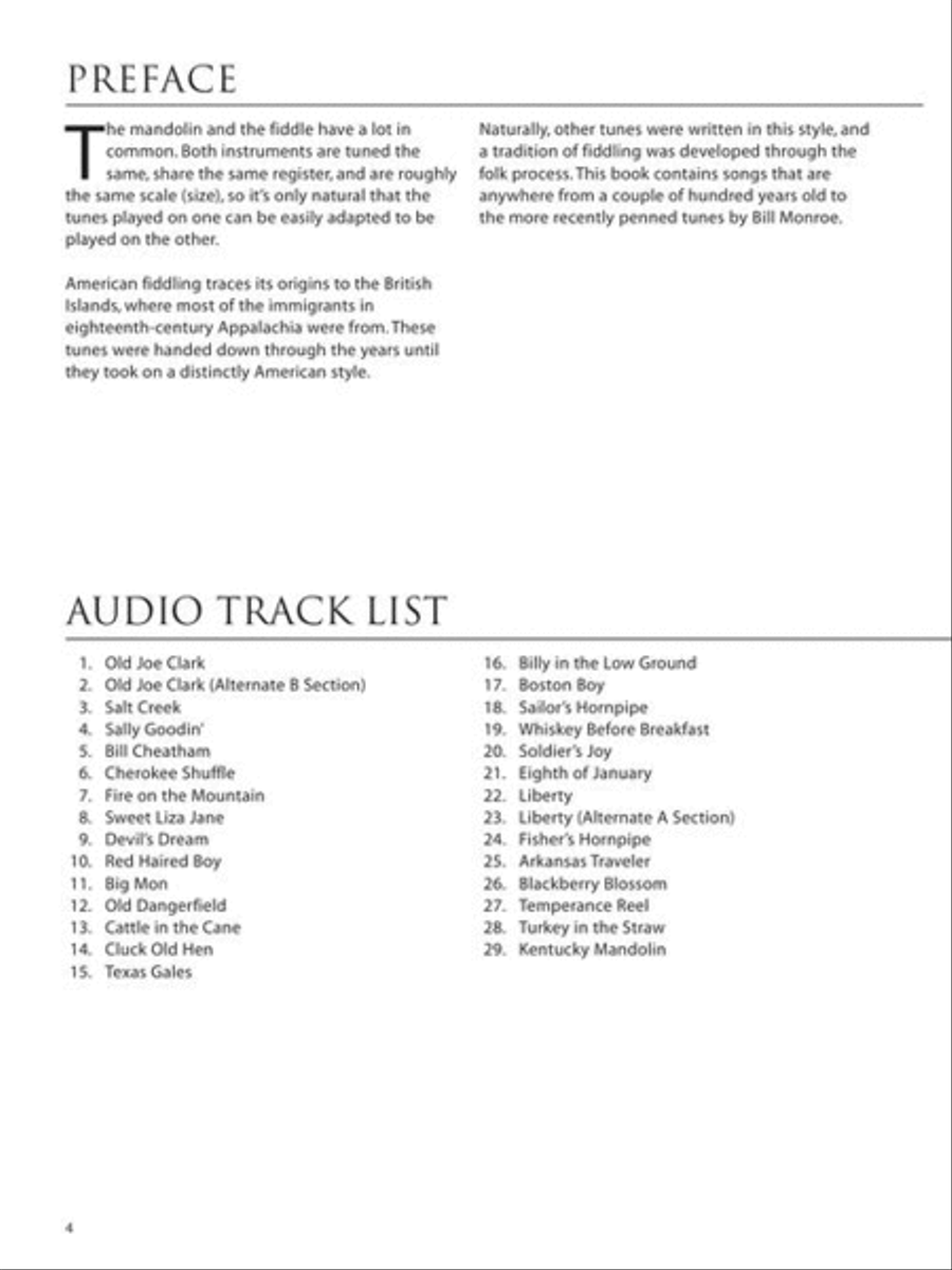 Fiddle Tunes for Flatpickers – Mandolin Acoustic Guitar scores gallery preview page 5