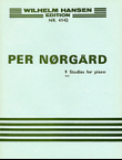 Per Norgard: Nine Studies For Piano Op.25b