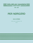 Per Norgard: Solo Intimo Op.8