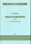 Poul Ruders: Violin Concerto No.2 (Score)