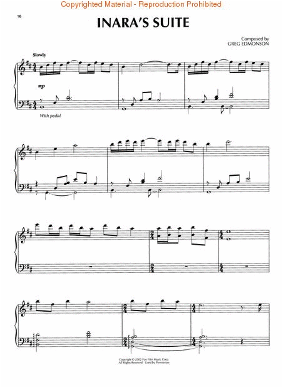Firefly Piano Solo scores gallery preview page 4