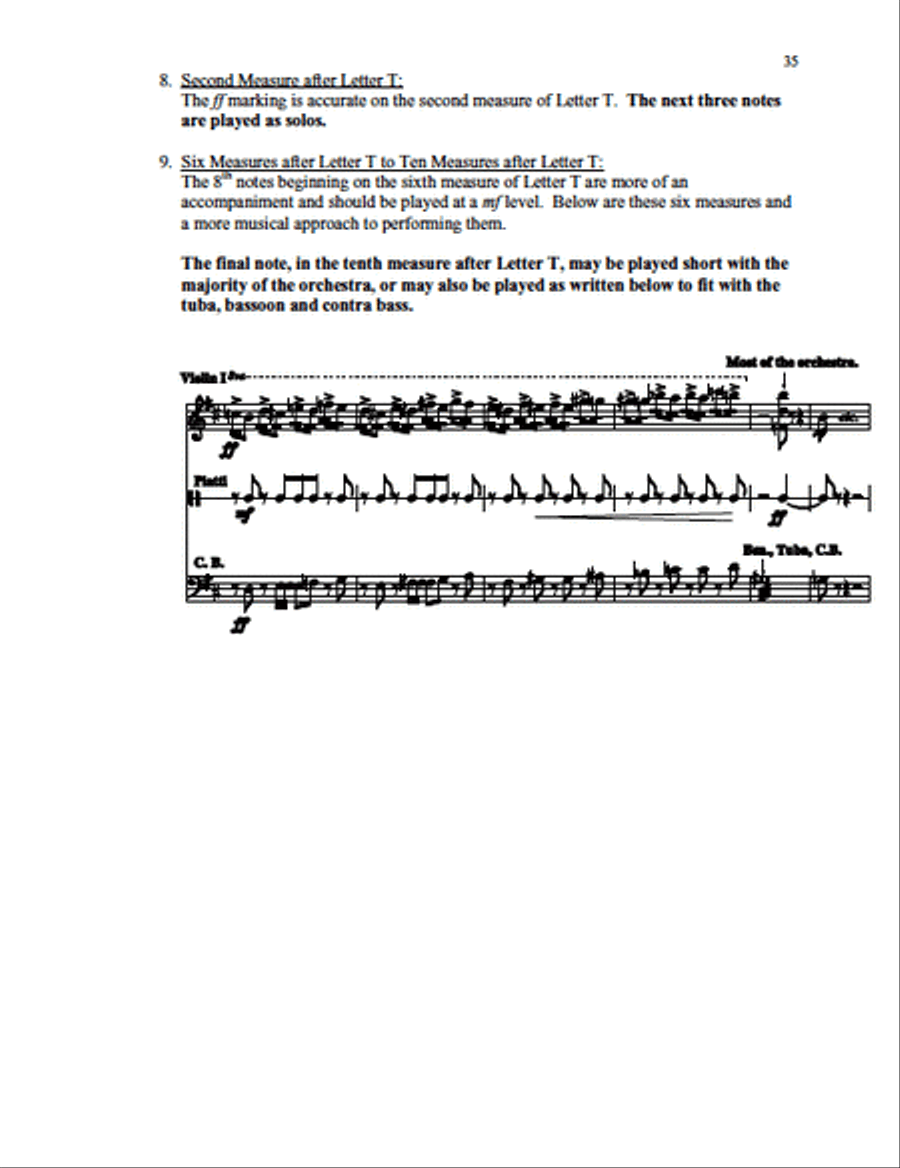 Symphonic Repertoire for Cymbals scores gallery preview page 5