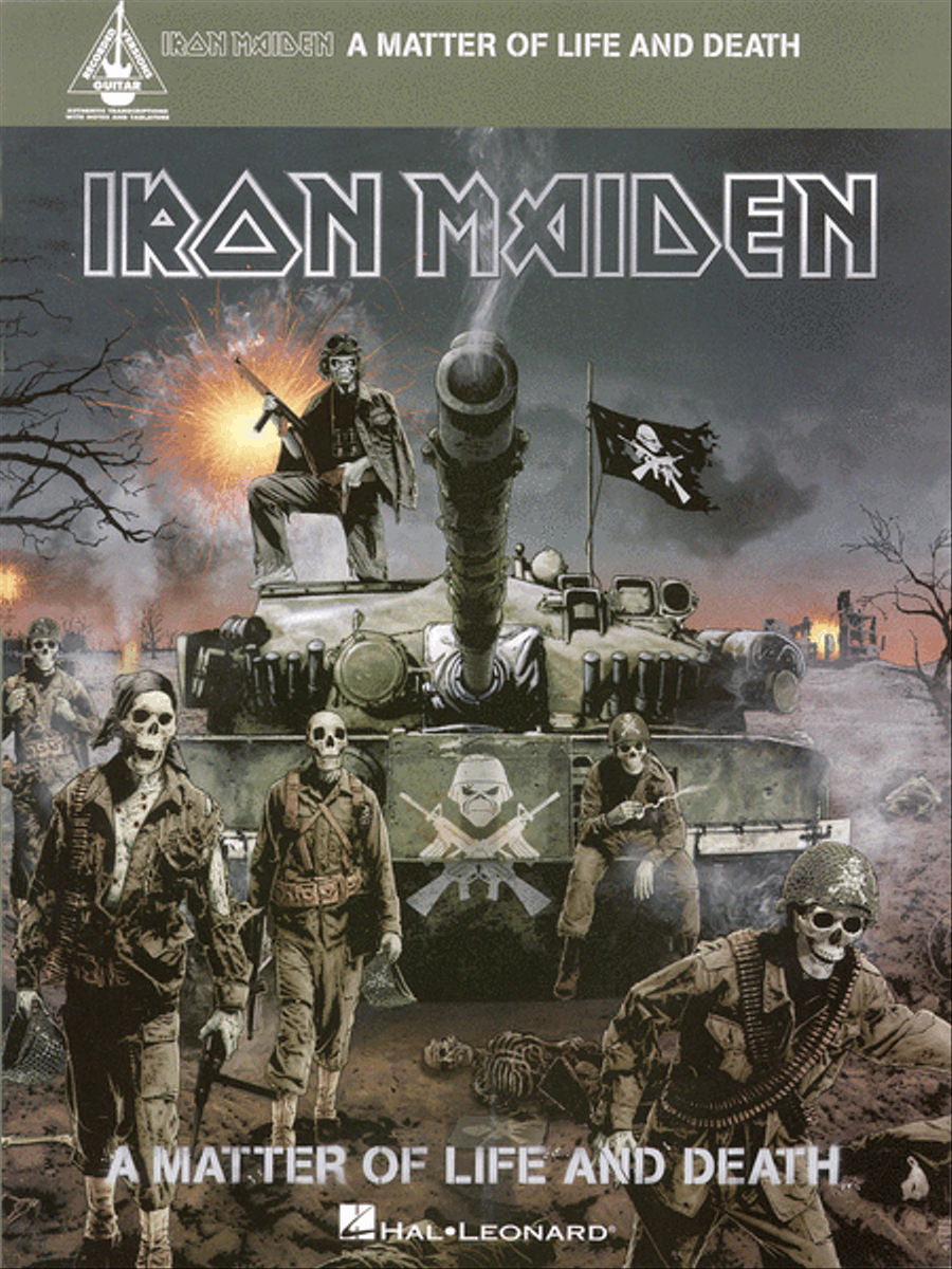 Iron Maiden - A Matter of Life and Death Electric Guitar scores gallery preview page 1