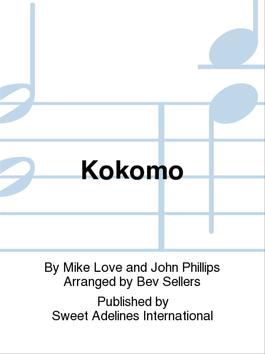 Kokomo A Cappella scores gallery preview page 1