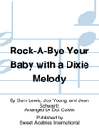 Rock-A-Bye Your Baby with a Dixie Melody