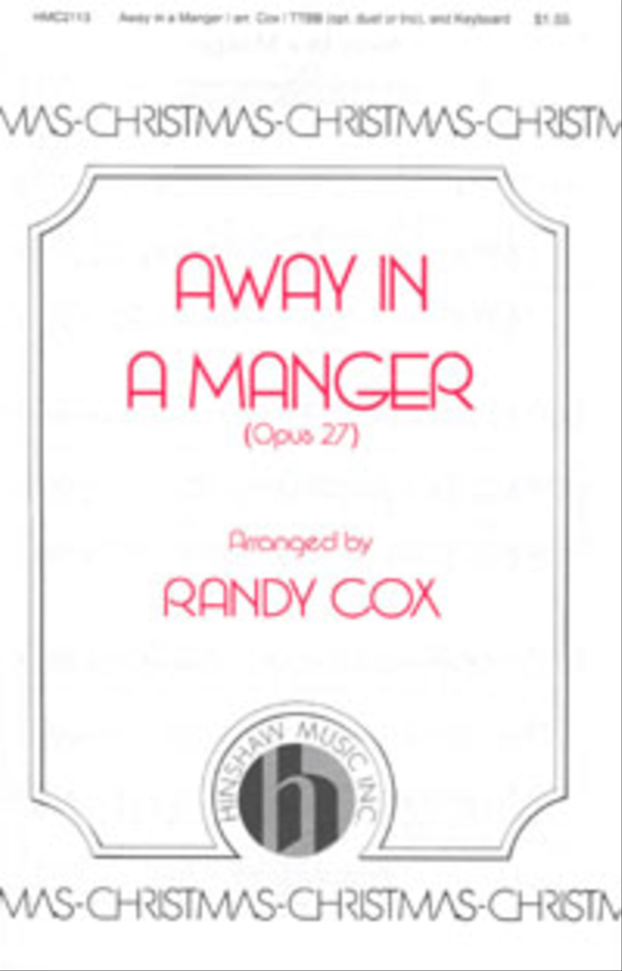 Away In The Manger Away In The Manger TTBB scores gallery preview page 1