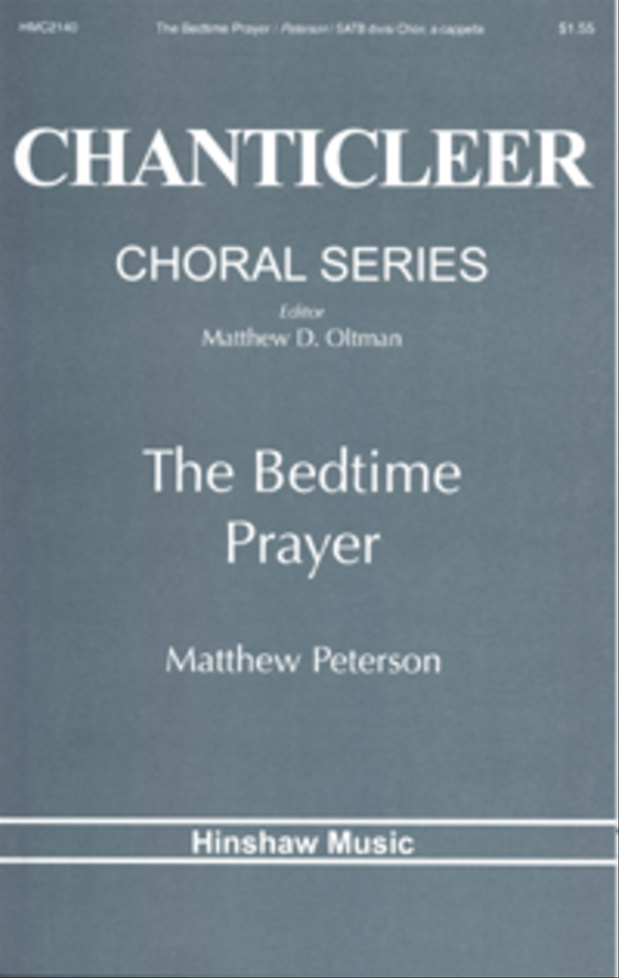 The Bedtime Prayer The Bedtime Prayer 4-Part scores gallery preview page 1