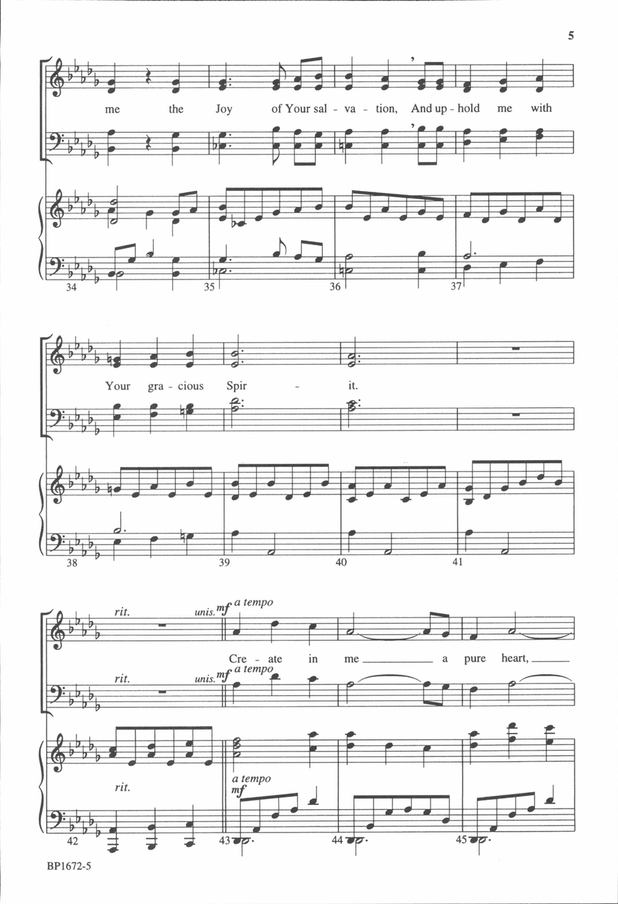 A Willing Heart A Willing Heart 4-Part scores gallery preview page 5