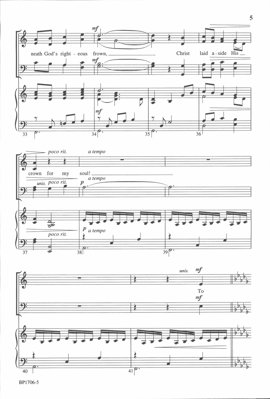 What Wondrous Love Is This 4-Part scores gallery preview page 5