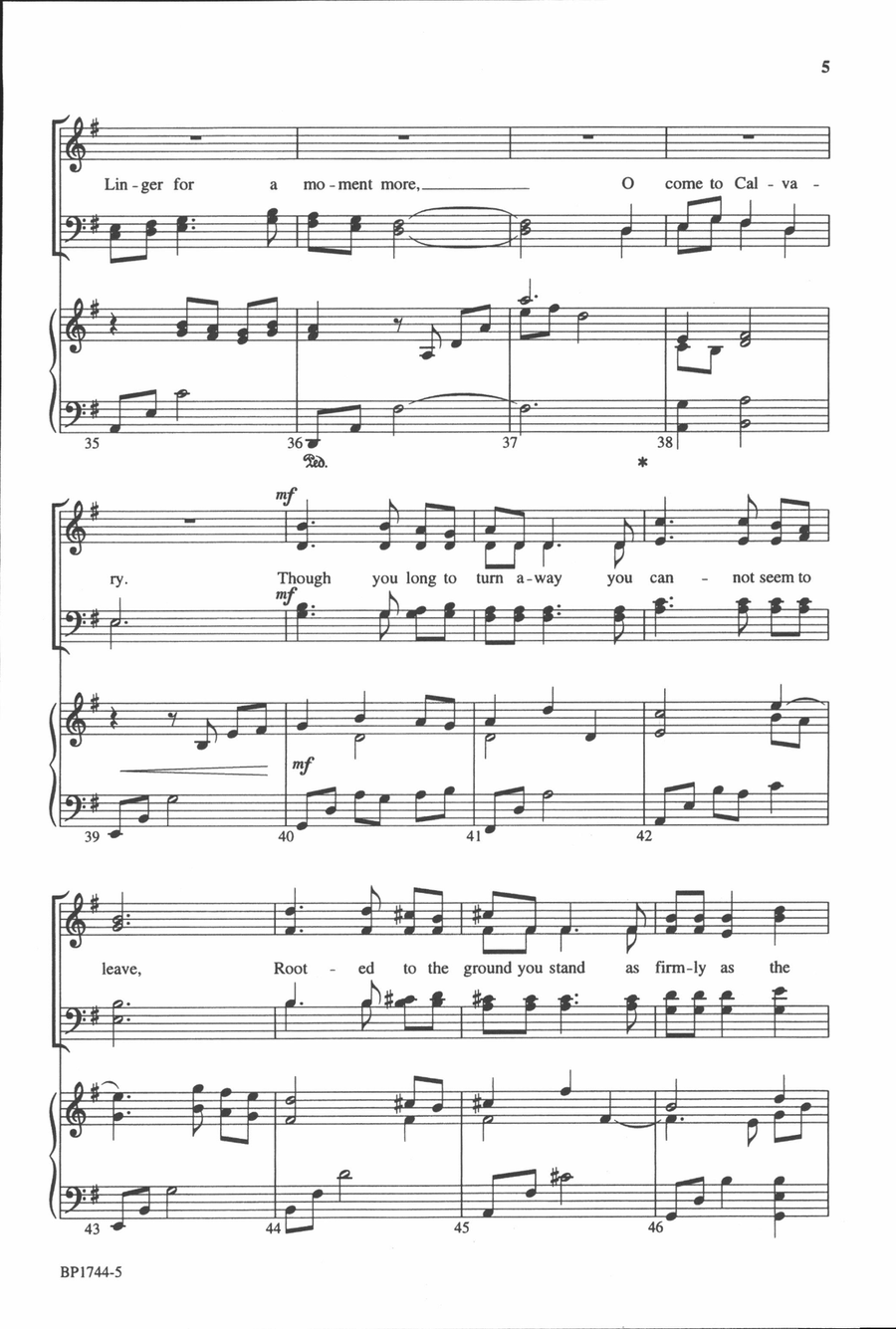 Calvary Invitation Calvary Invitation 4-Part scores gallery preview page 5