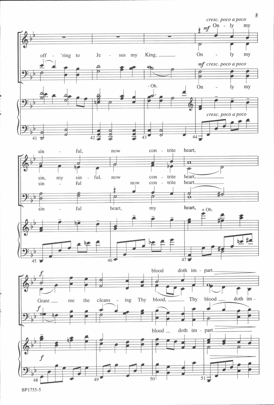 Nearer, Still Nearer - Forrest 4-Part scores gallery preview page 5