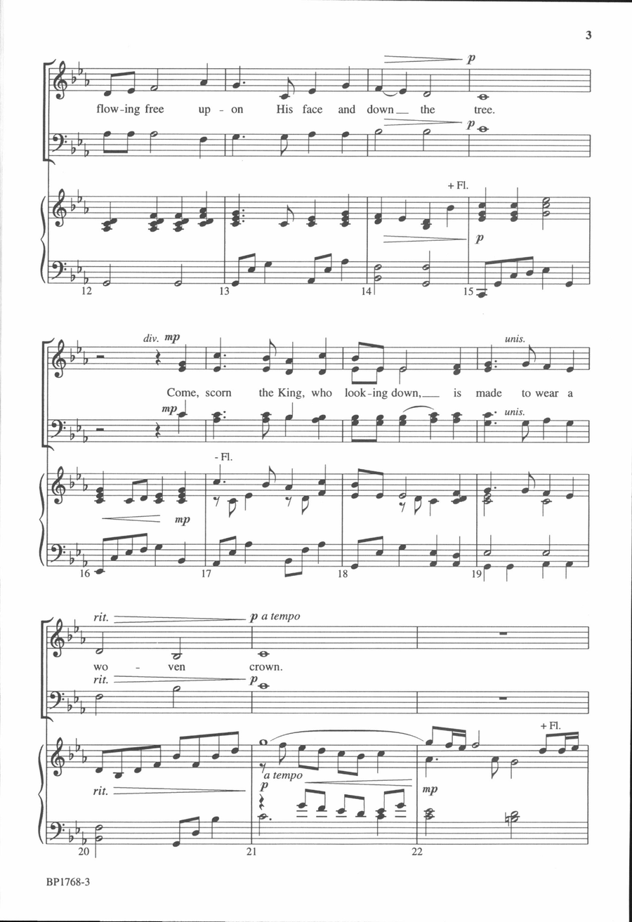 A Woven Crown A Woven Crown 4-Part scores gallery preview page 3