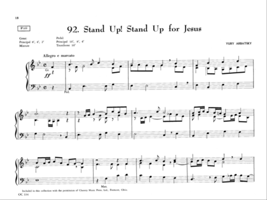 The Parish Organist, Part 04 (Tunes V-W and 20 Preludes) Organ scores gallery preview page 10