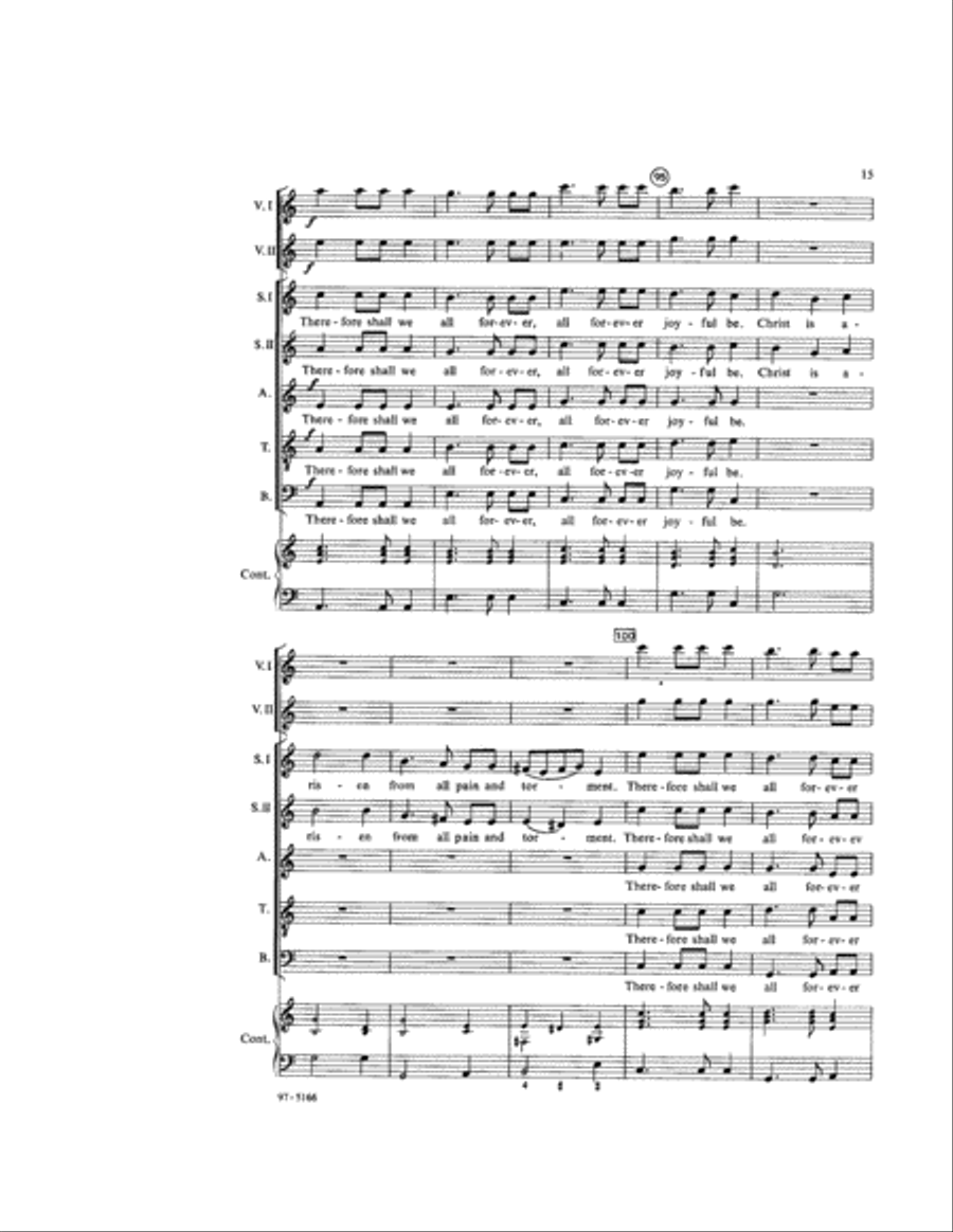 Who Rolls Away the Stone? / Wer waelzet uns den Stein Bassoon scores gallery preview page 8