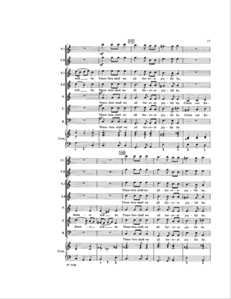 Who Rolls Away the Stone? / Wer waelzet uns den Stein Bassoon scores gallery preview page 9