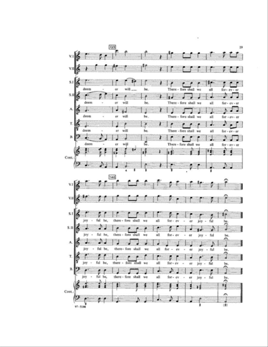 Who Rolls Away the Stone? / Wer waelzet uns den Stein Bassoon scores gallery preview page 10