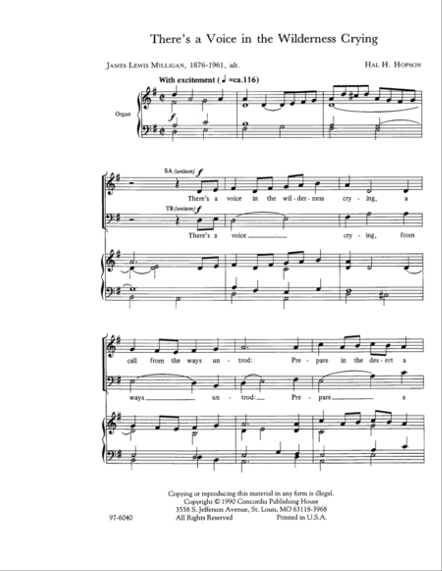Eight Easy Anthems Eight Easy Anthems Choir scores gallery preview page 4