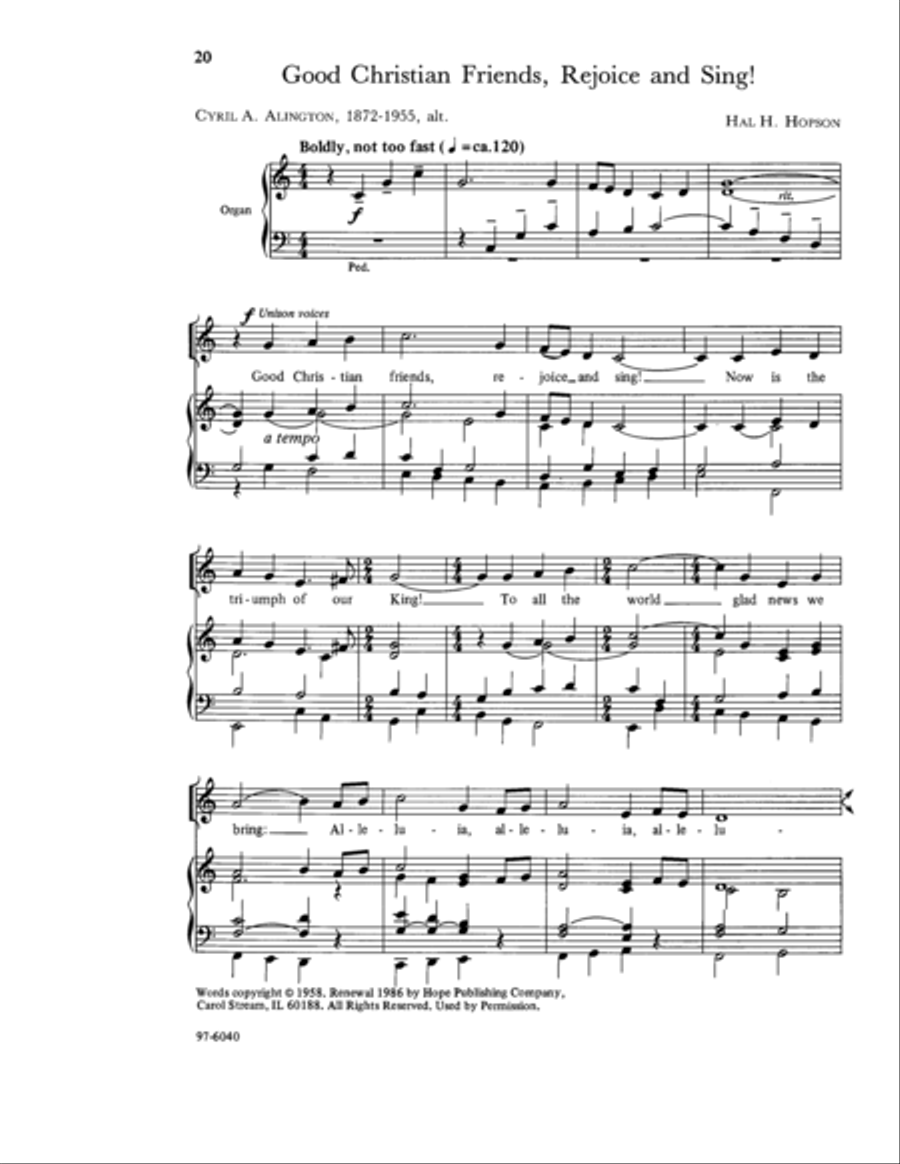 Eight Easy Anthems Eight Easy Anthems Choir scores gallery preview page 7