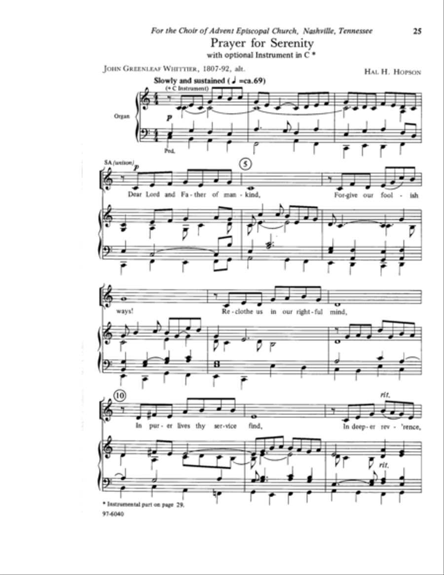 Eight Easy Anthems Eight Easy Anthems Choir scores gallery preview page 8