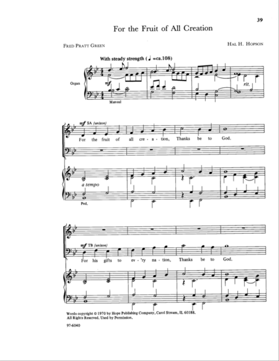 Eight Easy Anthems Eight Easy Anthems Choir scores gallery preview page 11