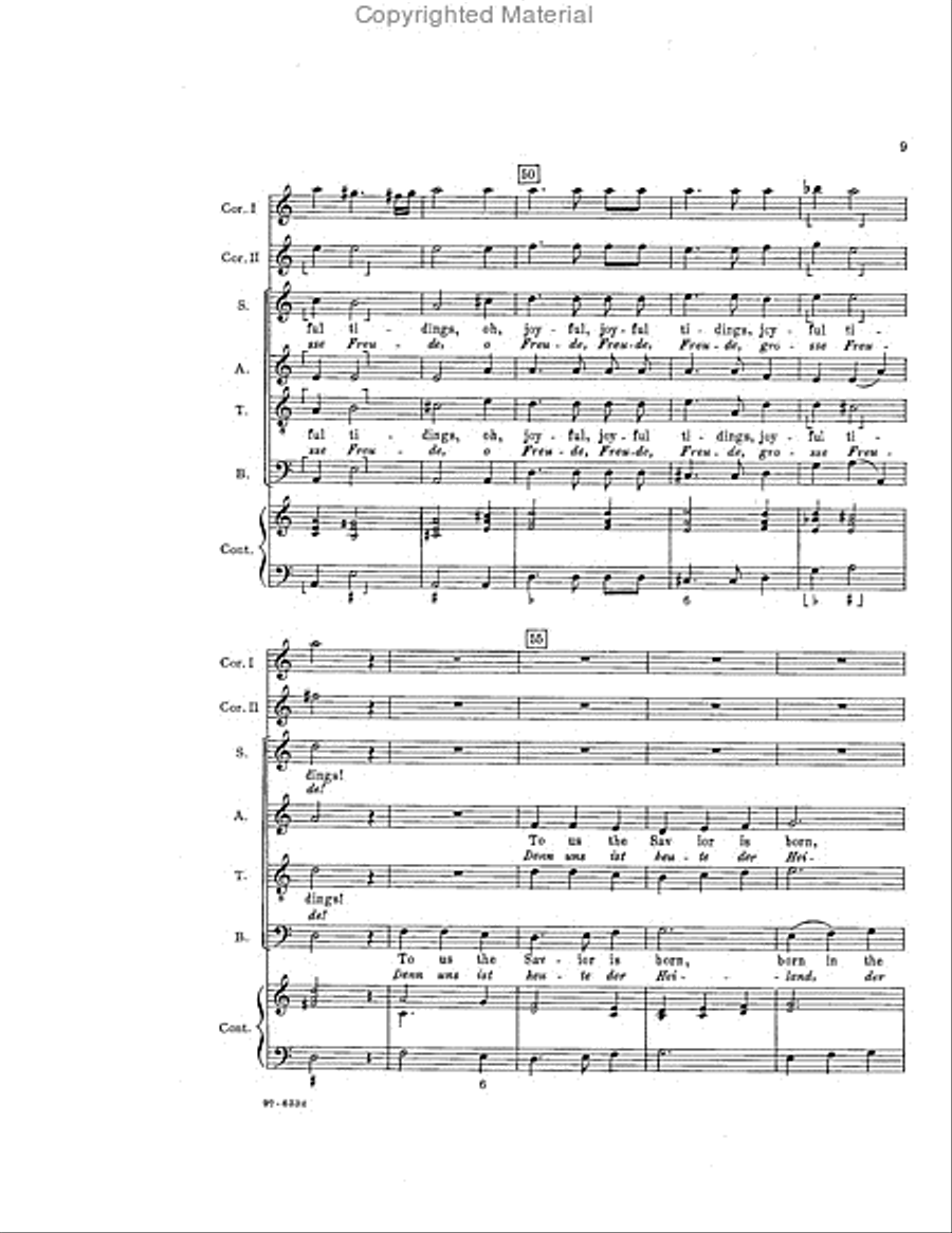 O Beloved Shepherds / O ihr lieben Hirten Bassoon scores gallery preview page 4